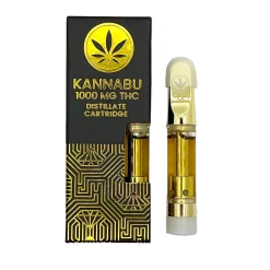 kannabu premium-d9 distillate cartridge with box