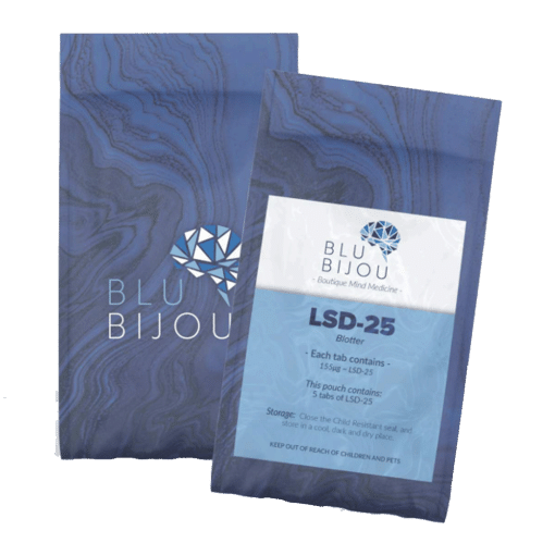 BLU BIJOU – LSD-25 5x BLOTTER TABS (155µg each)